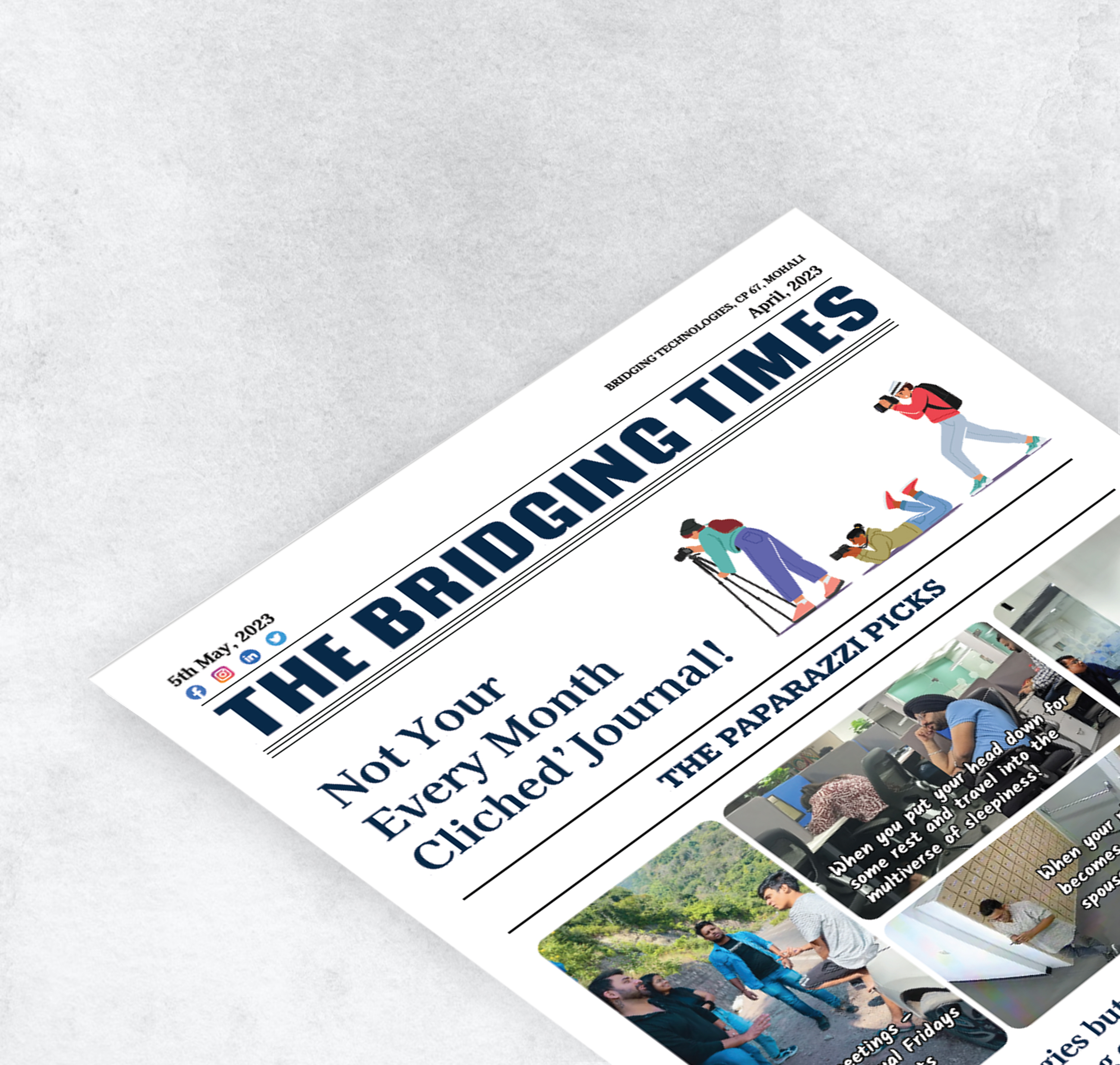 Bridging Newspaper - April
